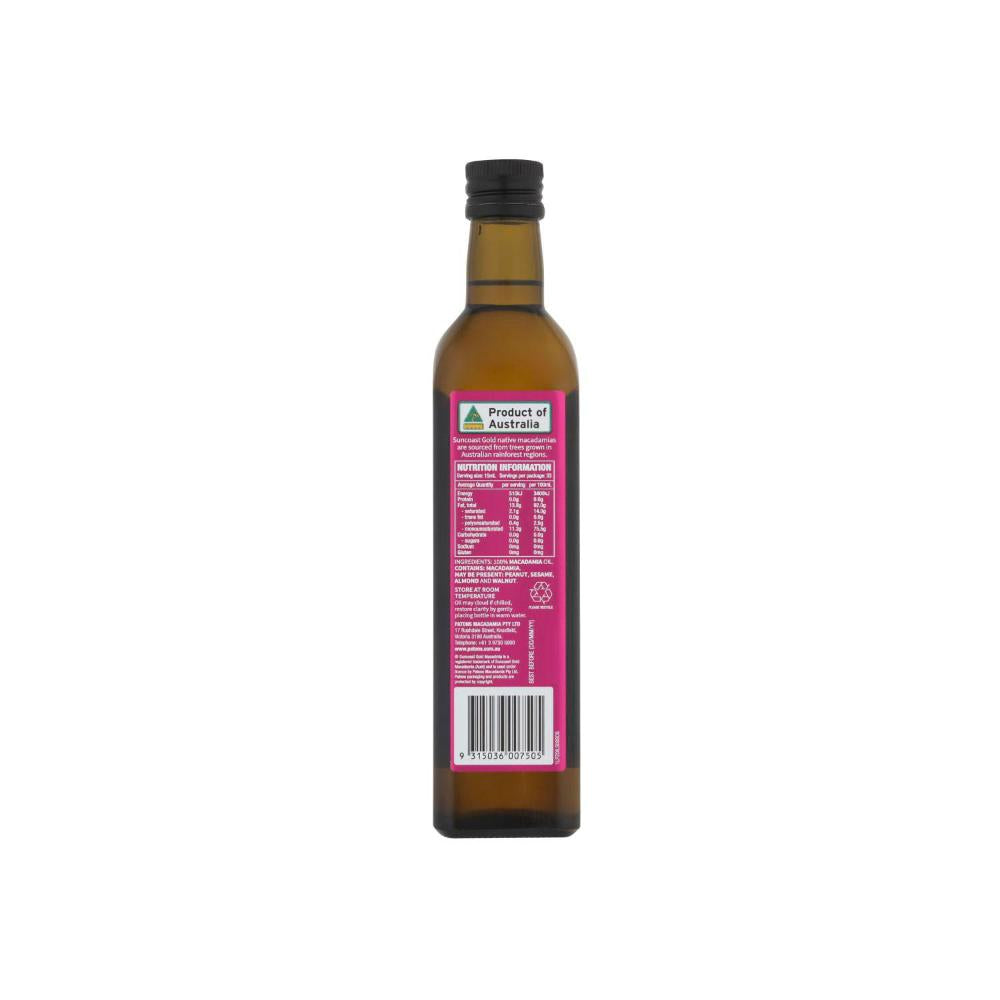 Suncoast Gold Vitality Macadamia Oil - 500mL