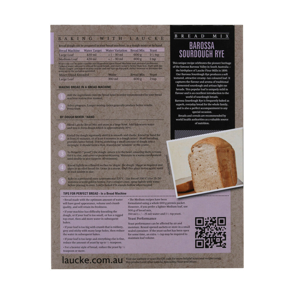 Laucke Barossa Sour Dough Bread Mix - 2.4kg