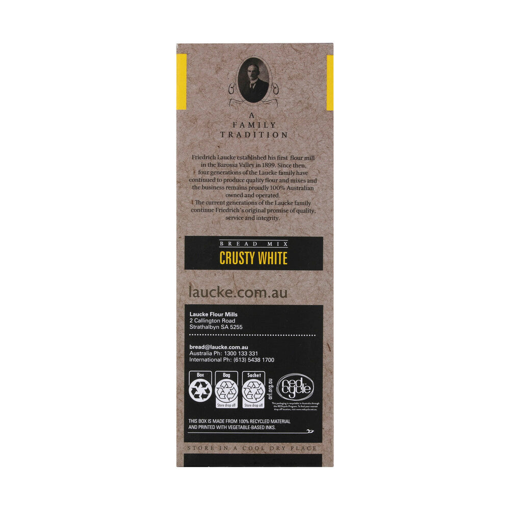Laucke White Crusty Flour Bread Mix - 2.4kg