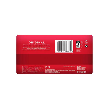 Imperial Leather Original Bar Soap Toilet Soap 6 Pack - 600g
