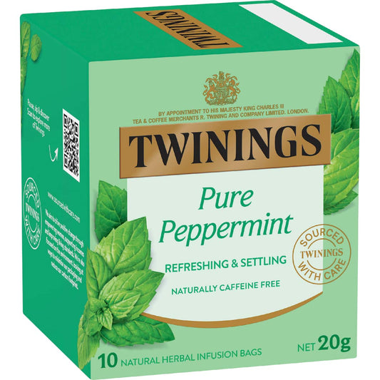 Twinings Pure Peppermint Tea Bags 10 Pack
