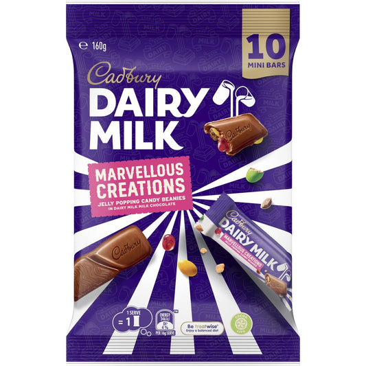 Cadbury Dairy Milk Marvellous Creation Chocolate Share Pack 10 Pieces 160g