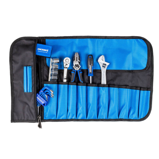 Kincrome Tool Roll Kit - 57 Piece - 110 x 380 x 100mm