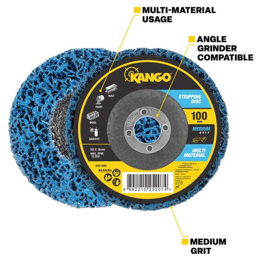 Kango Medium Grit Stripping Disc 125mm