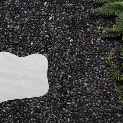 Tuscan Path Black Natural Pebbles - 15-20mm - 5kg