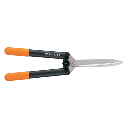 Fiskars Powerlever Hedge Shears - 544mm - Stainless Steel - Lightweight