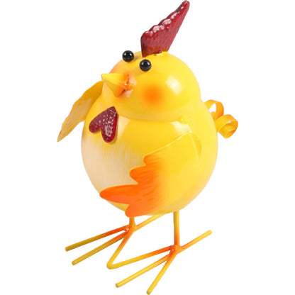 Green Gardener Metal Bobbing Chicken Each