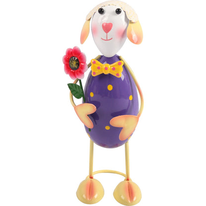 Green Gardener Metal Bobbing Sheep Each