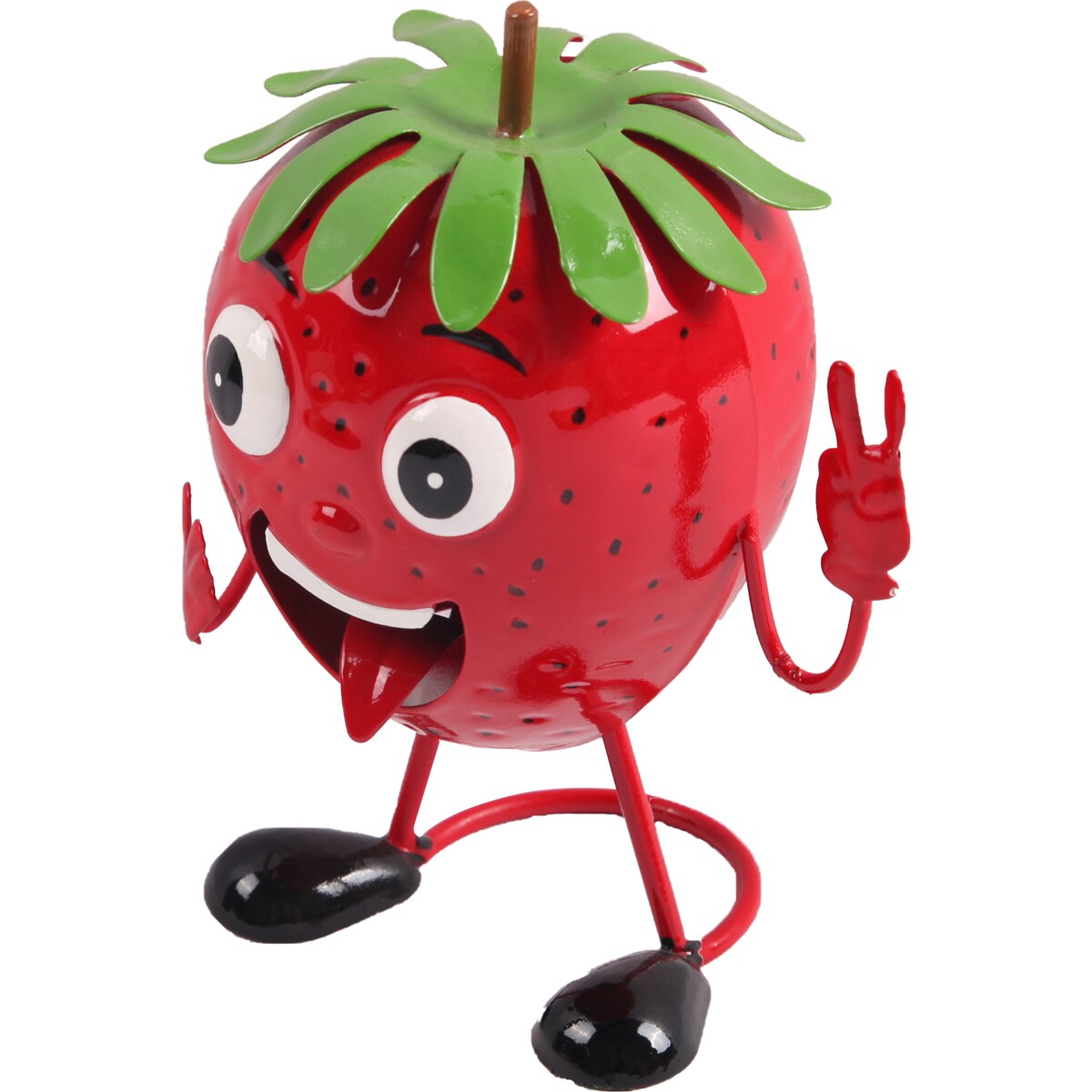 Green Gardener Metal Bobbing Strawberry Each