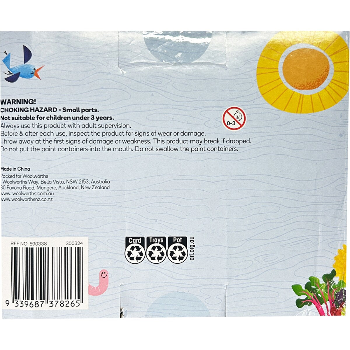 Discovery Garden Diy Pot Paint Set Bee Each