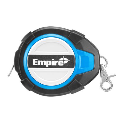 Empire Tape Measure - 30m - Nylon-Coated Steel - Durable ABS Casing