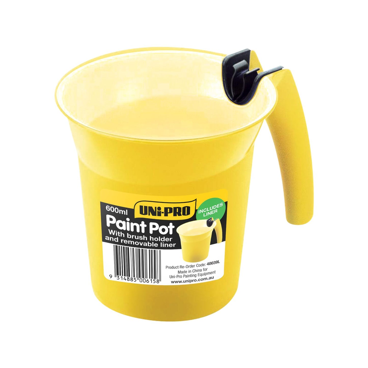 Uni Pro Paint Pot with Liner - 600ml