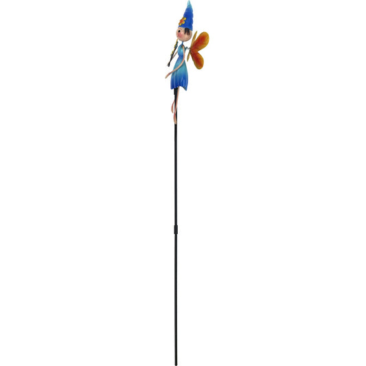 Green Gardener Metal Stake Fairy Blue Each