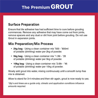 Maxisil Grey Grout - 2kg