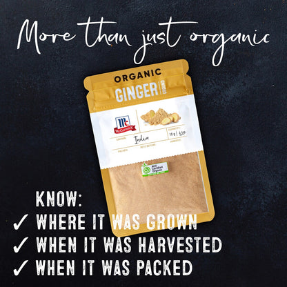 McCormick Organic Ginger Powder 10g