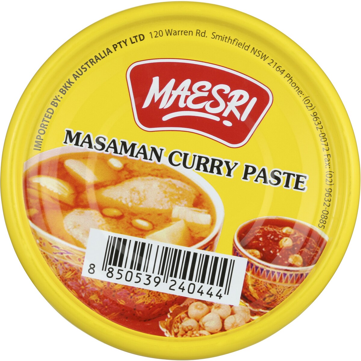 Maesri Paste Masaman Curry 114g