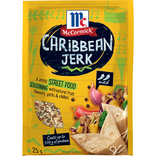 Mccormick Caribbean Style Street Food Seasoning 25g