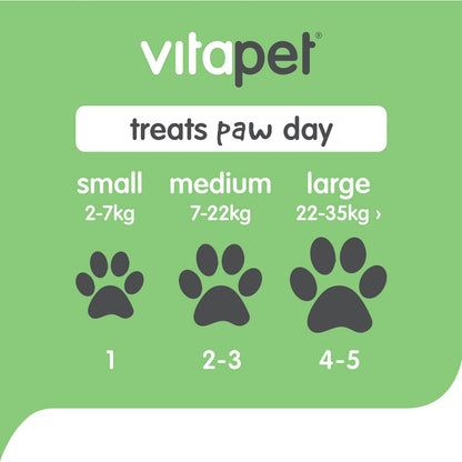 Vitapet Rawhide Barrels Filled With Chicken Liver 400g