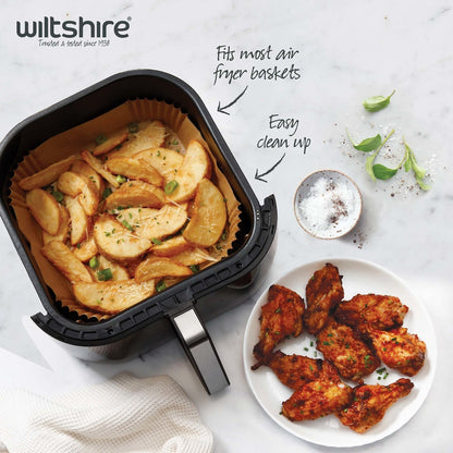 Wiltshire Air Fryer Liners 20cm Square 50 Pack