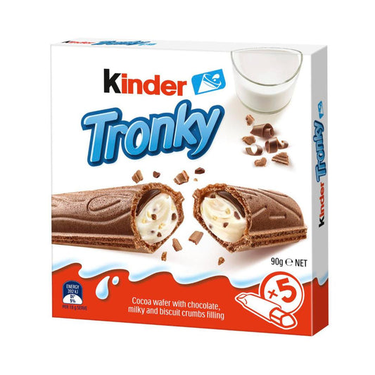 Kinder Tronky Multipack Biscuit Bars 5 Pack - 90g