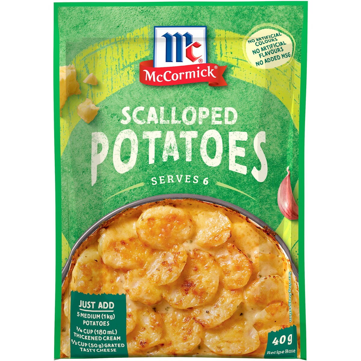 McCormick Scalloped Potatoes Recipe Base 40g
