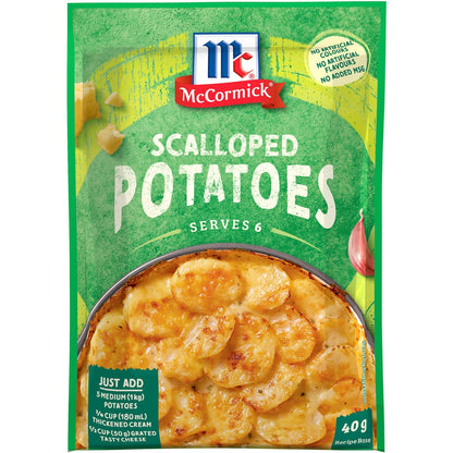 McCormick Scalloped Potatoes Recipe Base 40g
