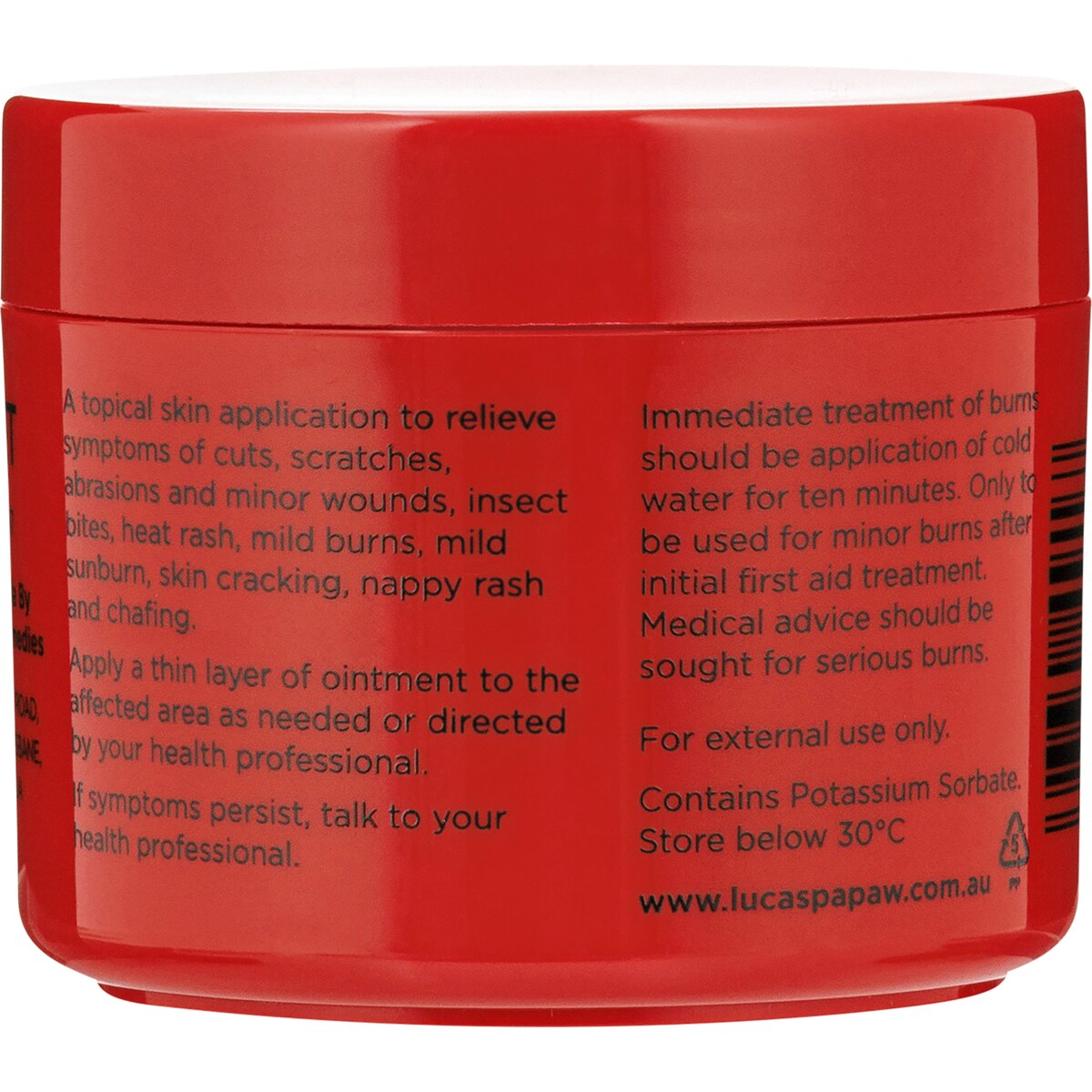 Lucas Papaw Lip Care Ointment 75g