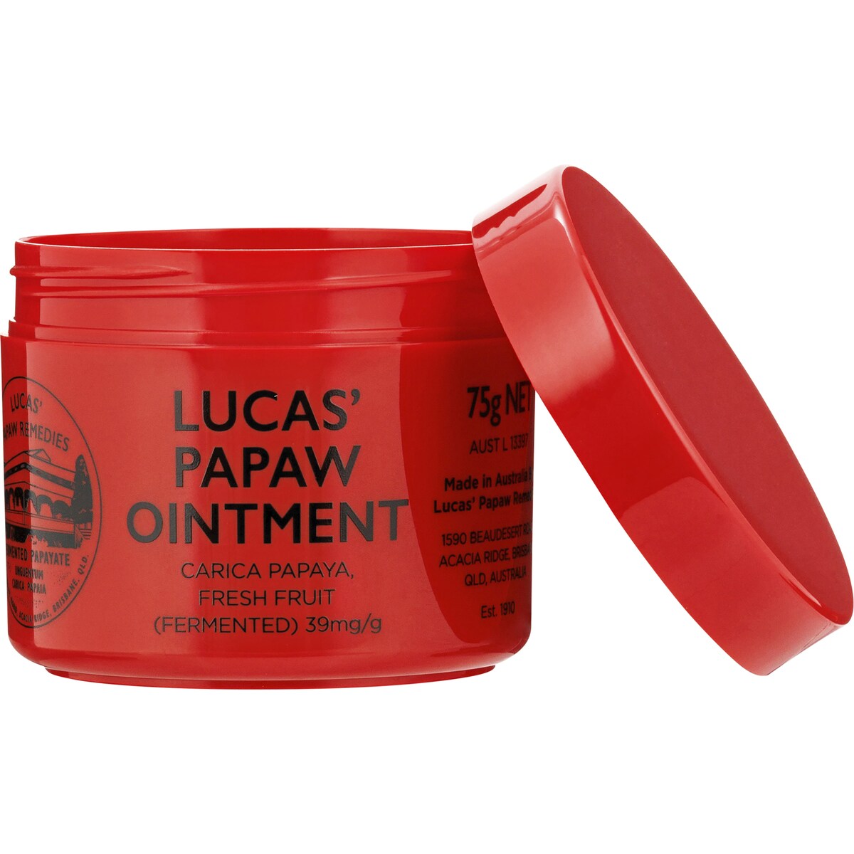 Lucas Papaw Lip Care Ointment 75g