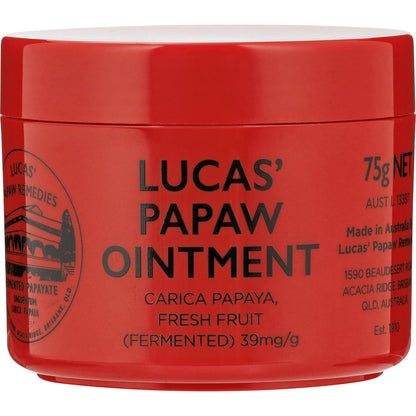 Lucas Papaw Lip Care Ointment 75g