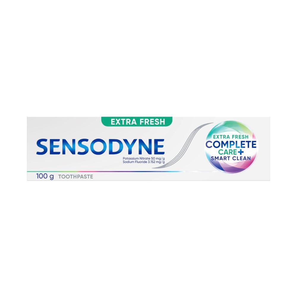 Sensodyne Complete Care And Smart Clean Extra Fresh Sensitive Toothpaste - 100g