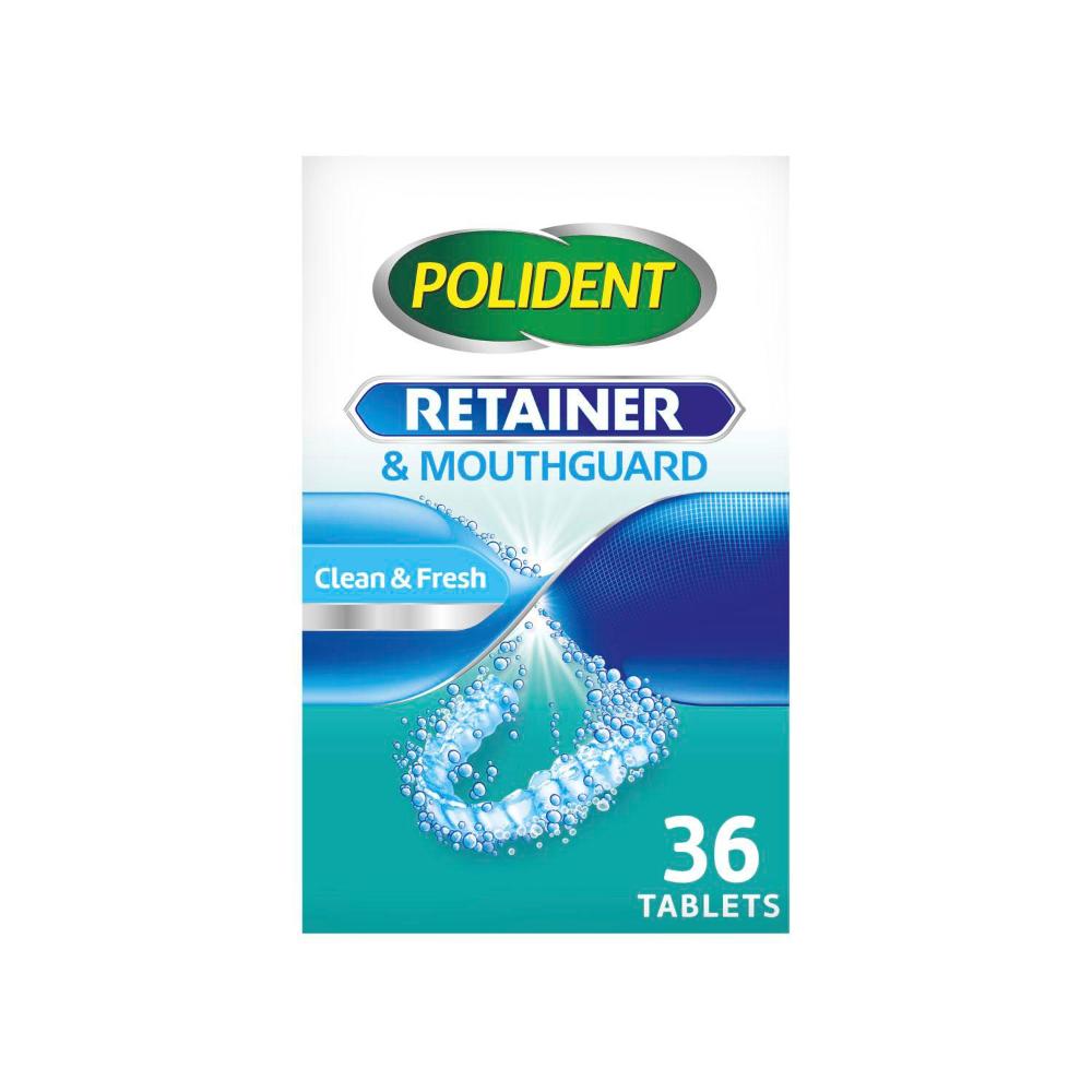 Polident Tablets Retainer & Mouthguard - 36 pack