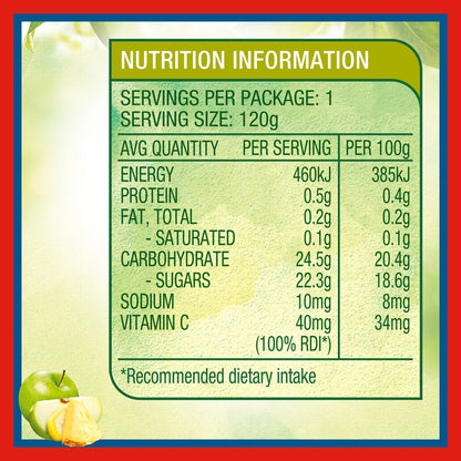 Golden Circle Blended Fruit Puree Tropical Smash Lunch Box Pouch 120g