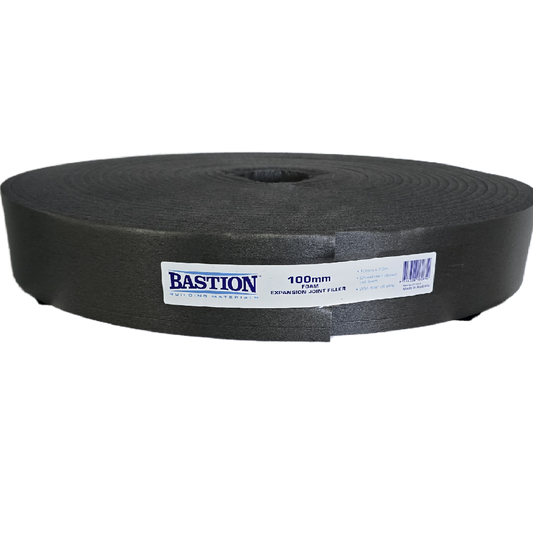 Bastion Expansion Joint Foam - 100mm x 10mm x 25m - Black