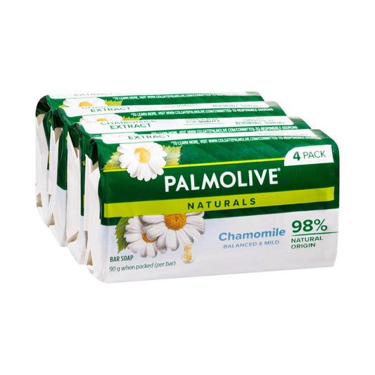 Palmolive Naturals Balanced & Mild With Chamomile Extracts - 4 pack