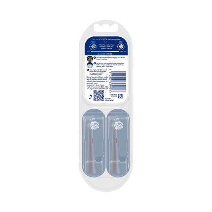 Oral B Io Ultimate Clean Electric Toothbrush Replacement Head Black - 2 Pack