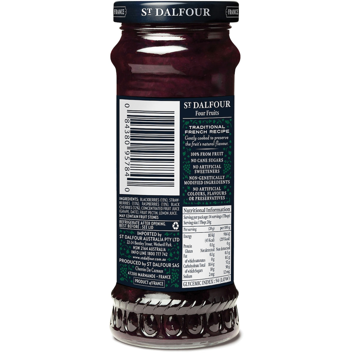 St Dalfour Four Fruits 284g