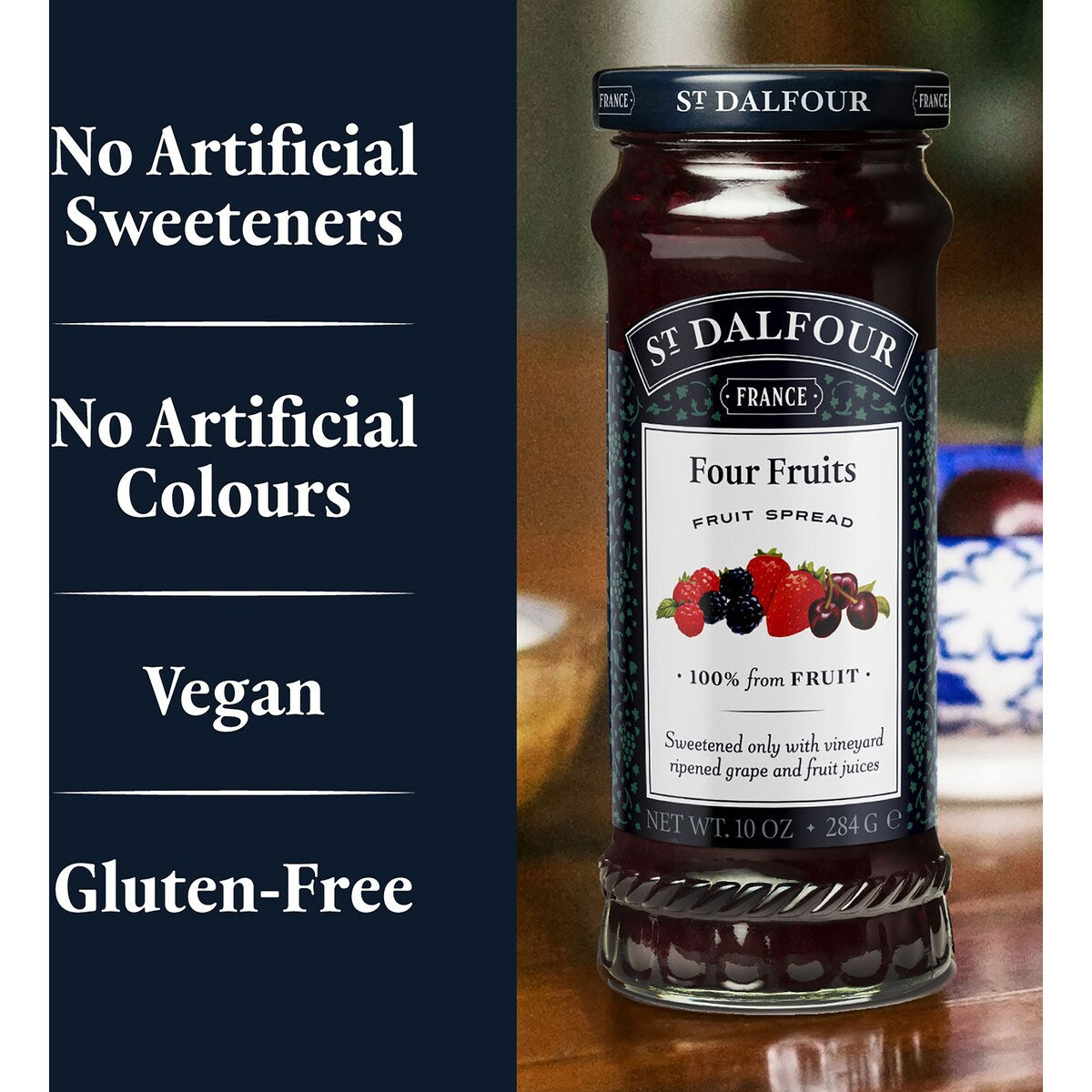 St Dalfour Four Fruits 284g