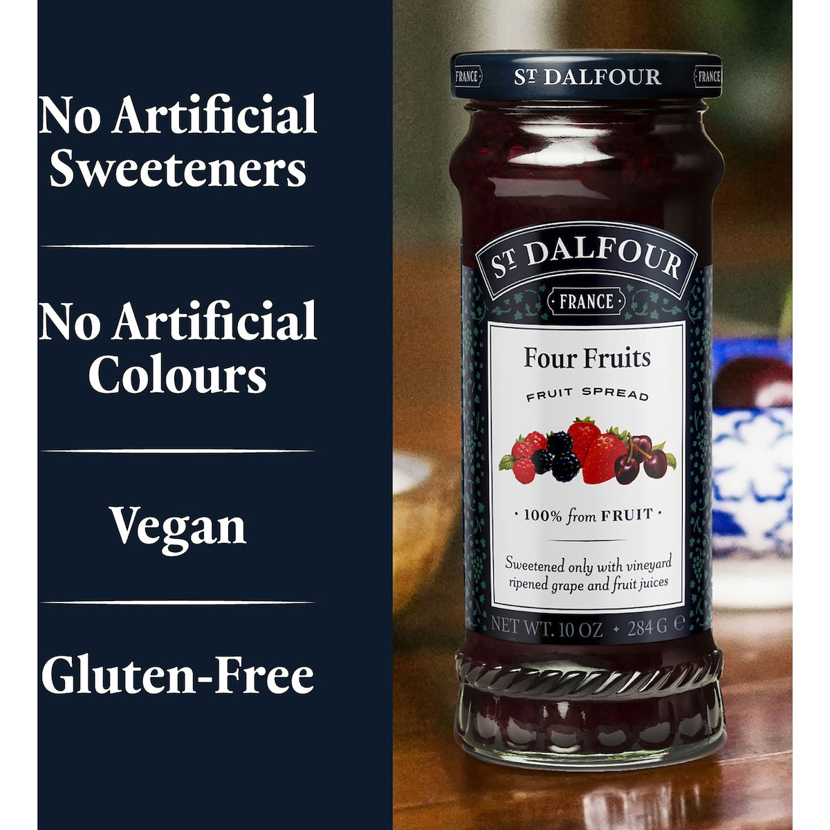 St Dalfour Four Fruits 284g