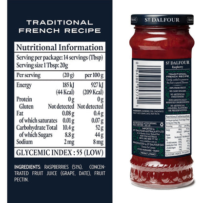 St Dalfour Raspberry 284g