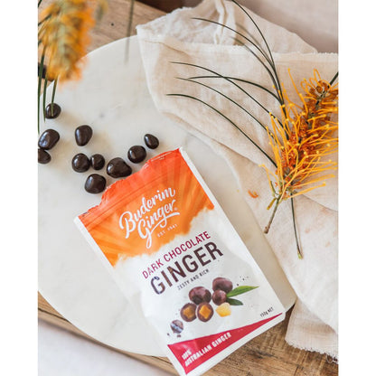 Buderim Ginger Dark Chocolate Coated Ginger 150g