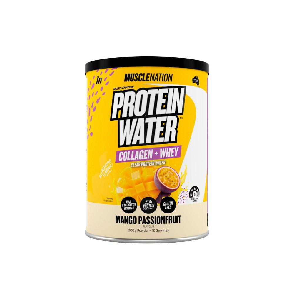 Muscle Nation Protein Water Mango Passionfruit - 300g