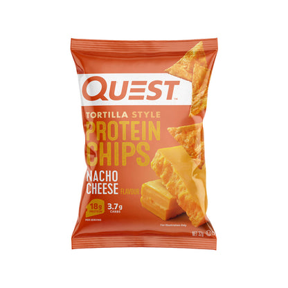 Quest Tortilla Style Protein Chips Nacho Chips - 32g