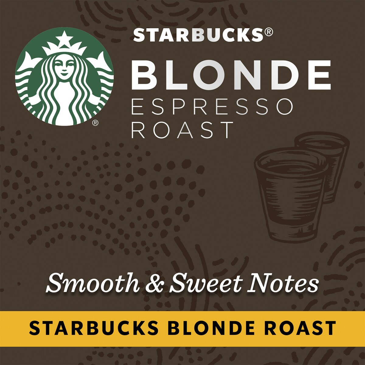 Starbucks By Nespresso Blonde Espresso Roast Coffee Pods 10 Pack