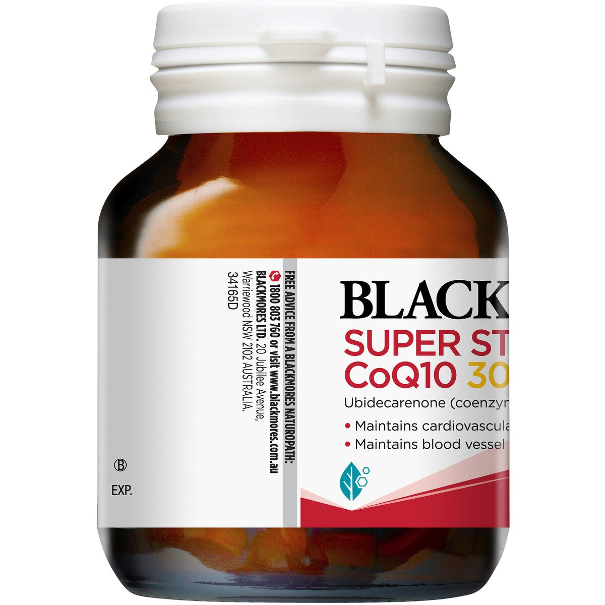 Blackmores Super Strength CoQ10 300mg Heart Health Vitamin Tablets 30 pack