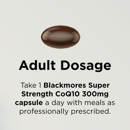 Blackmores Super Strength CoQ10 300mg Heart Health Vitamin Tablets 30 pack