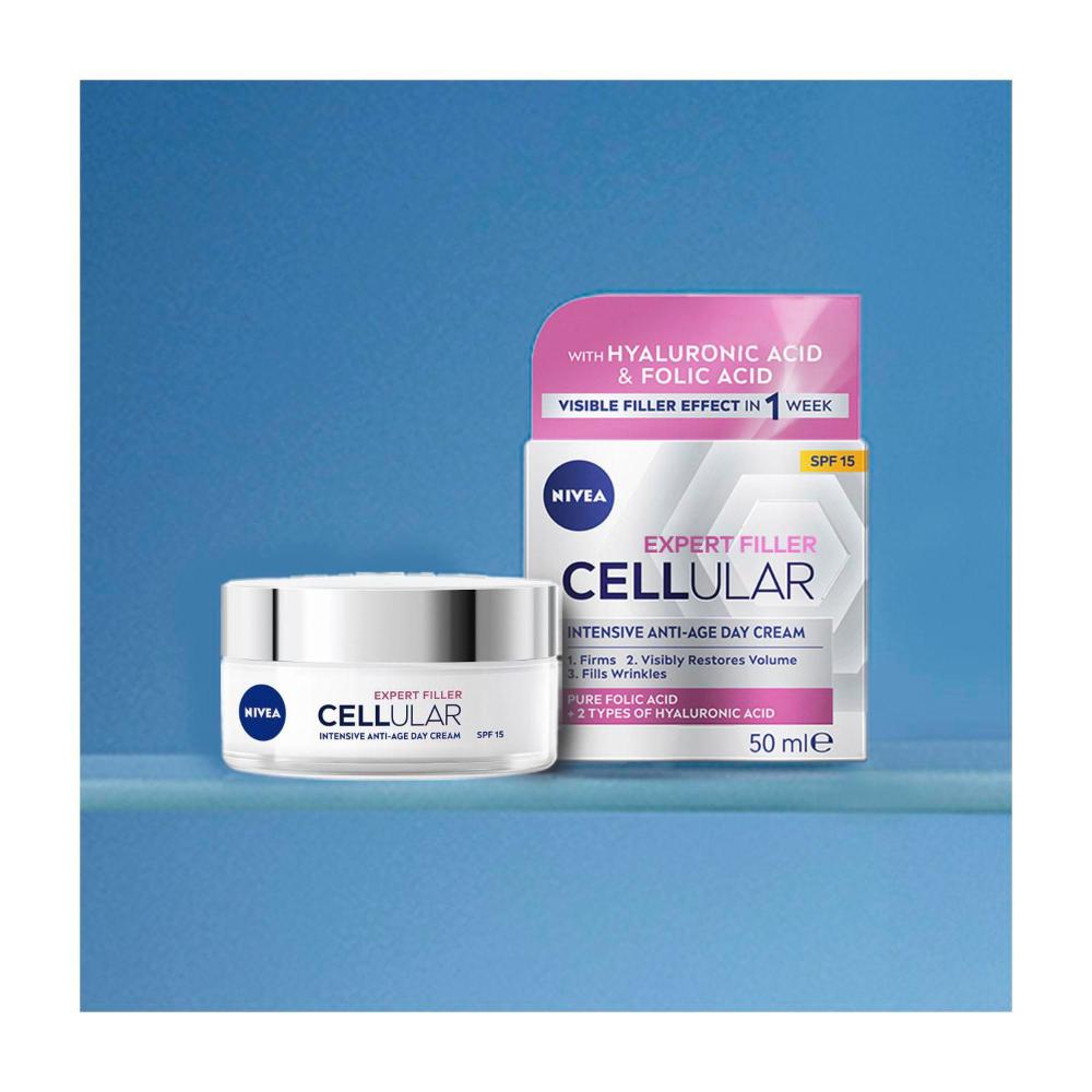 Nivea Cellular Expert Filler Intensive Anti Age Day Care SPF 15 - 50mL