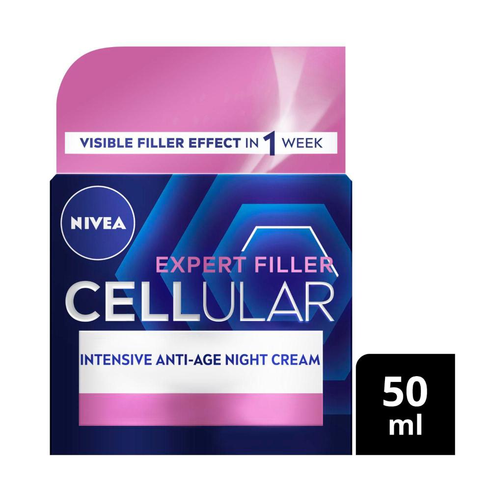 Nivea Cellular Expert Filler Intensive Anti Age Night Care - 50mL