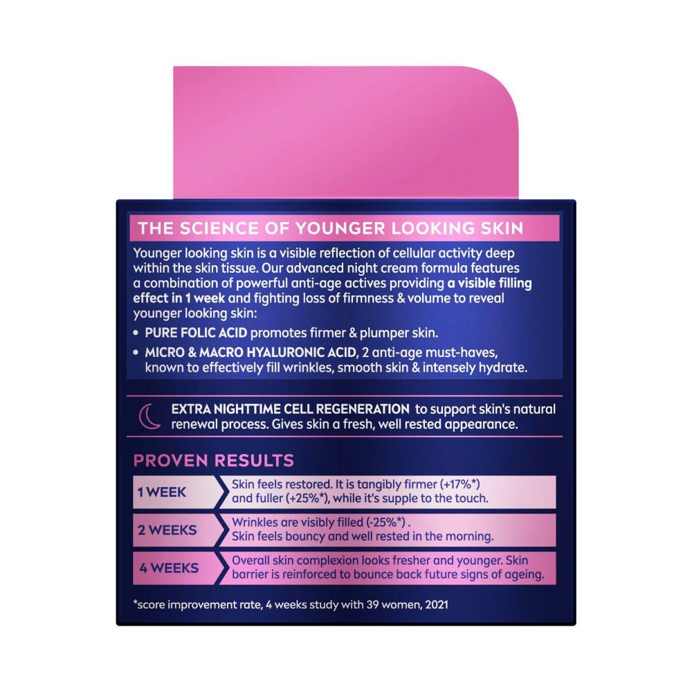 Nivea Cellular Expert Filler Intensive Anti Age Night Care - 50mL