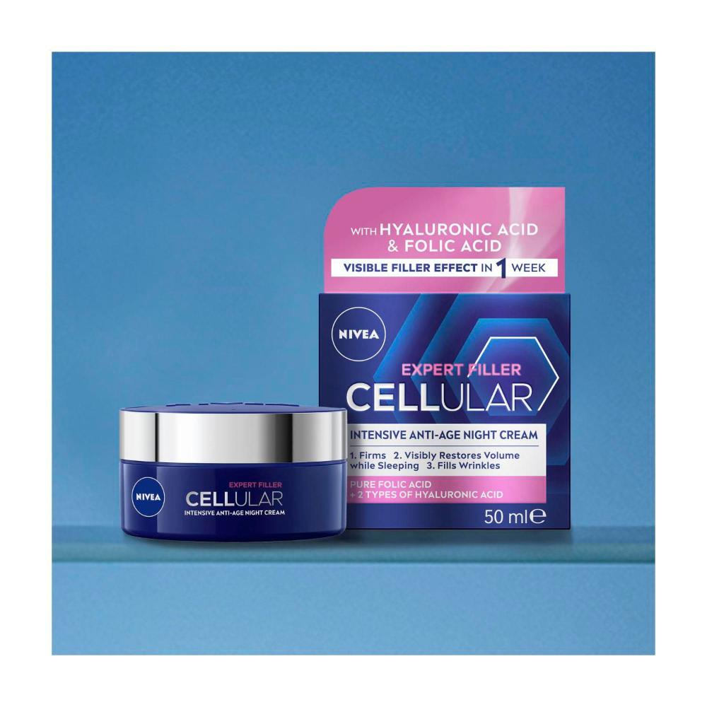 Nivea Cellular Expert Filler Intensive Anti Age Night Care - 50mL