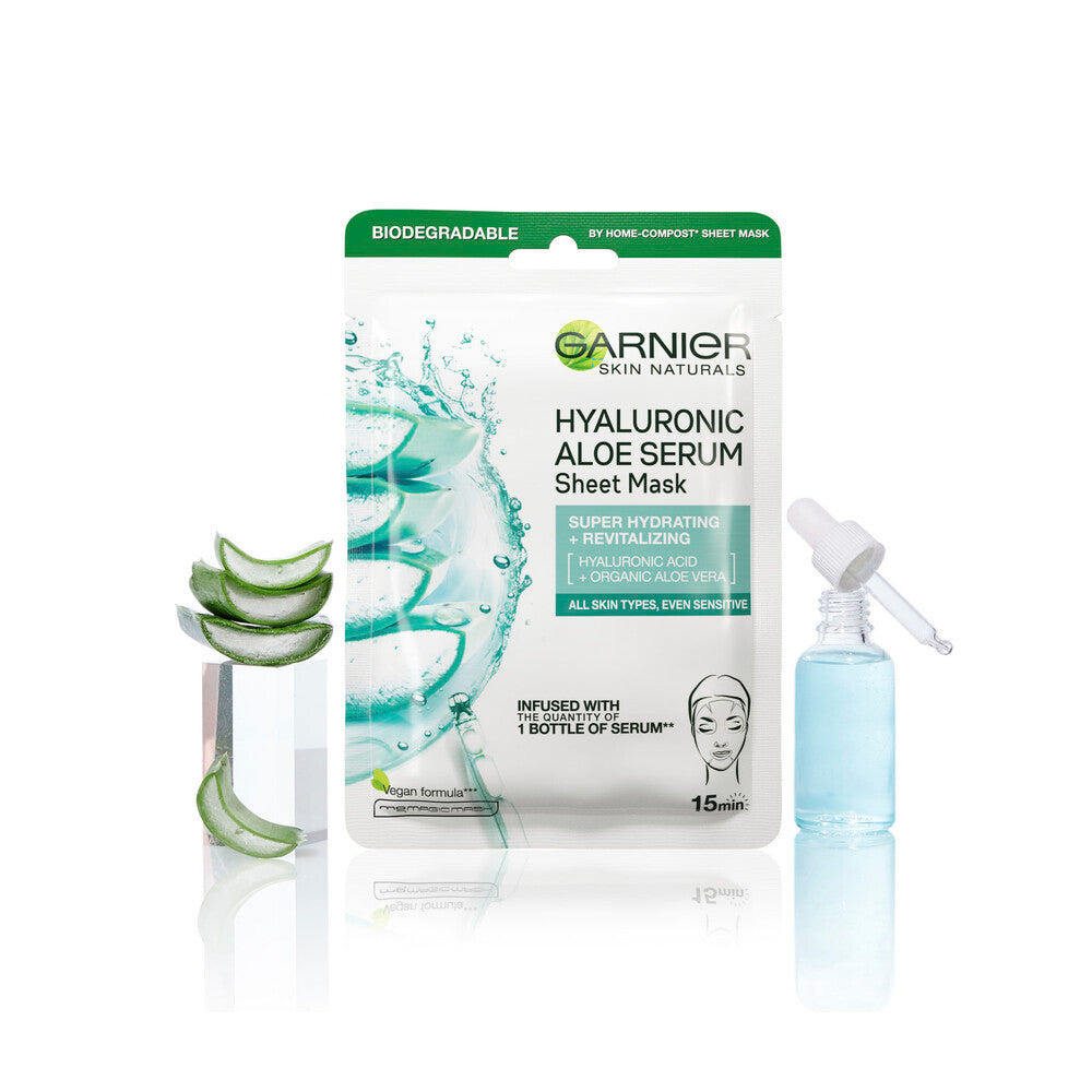 Garnier Hyaluronic Aloe Tissue Mask - 28g